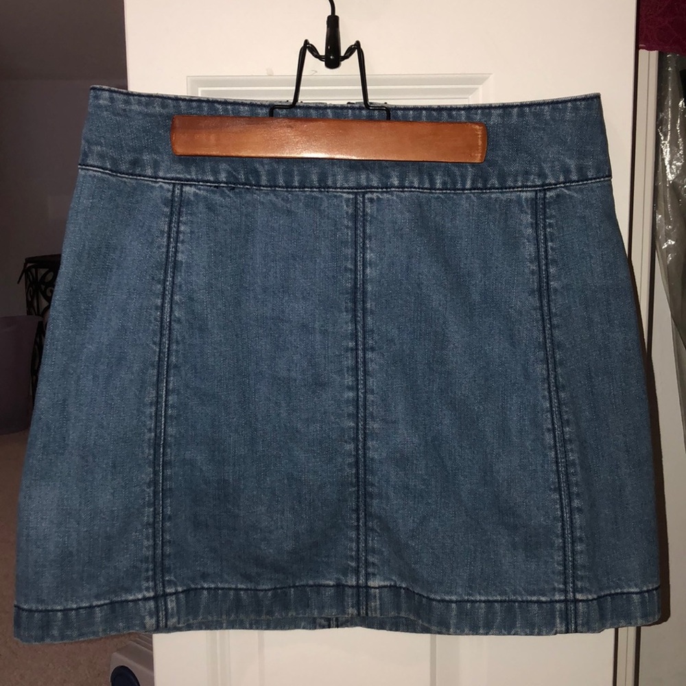 FREE PEOPLE Denim Skirt